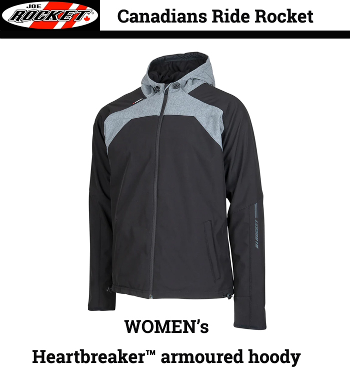 Joe Rocket Women's Hoody Armoured